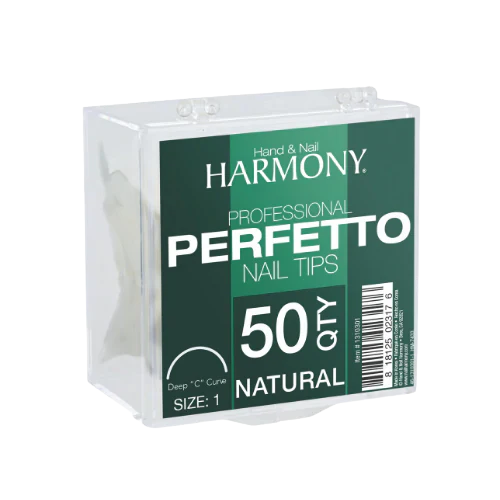 Perfetto Nail Tips - Natural Size 10